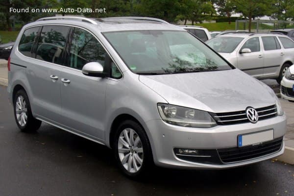 2013 Volkswagen Sharan II 2.0 TDI (177 Hp) SCR 7 Seat
